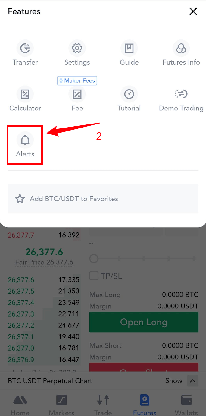 How to Set Price Alerts MEXC Learn