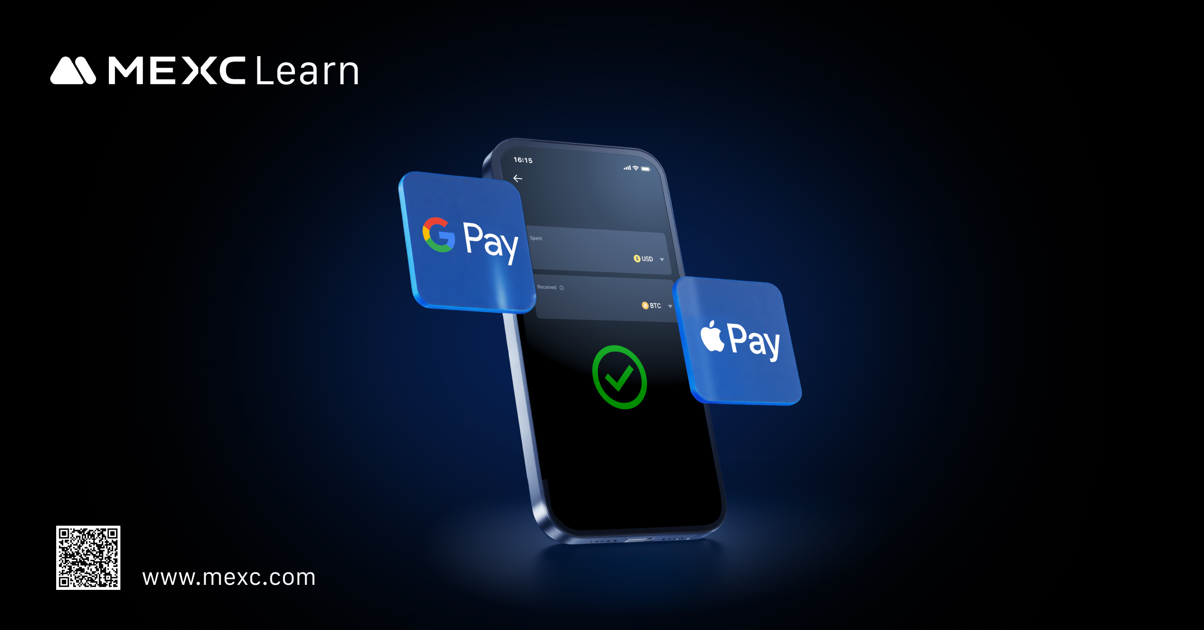 Comment acheter des cryptomonnaies via Google Pay et Apple Pay sur MEXC ?