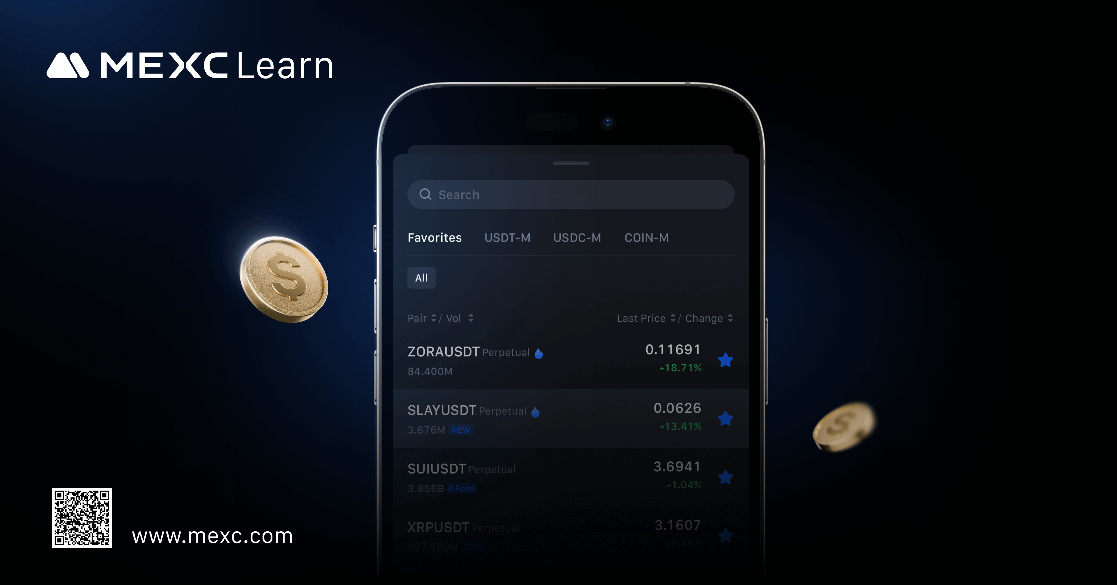 View Your Favorite Futures Trading Pairs on MEXC and Stay Updated on Real-Time  Crypto Price Movements