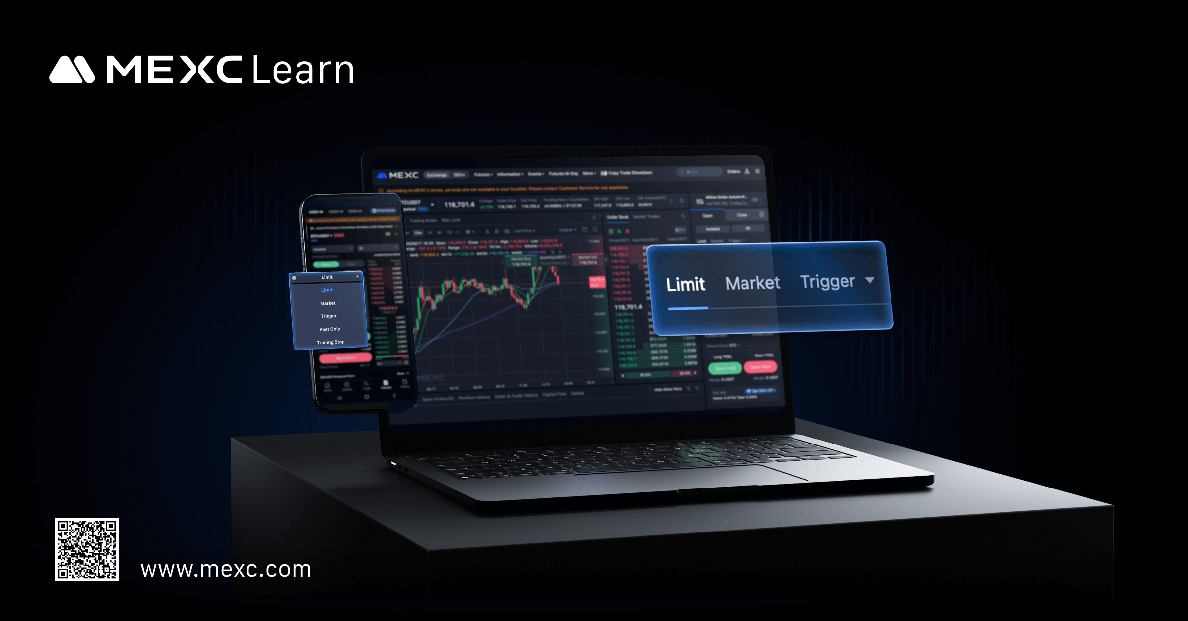 如何使用MEXC 不同的订单模式进行合约下单？帮你低成本快速完成建仓