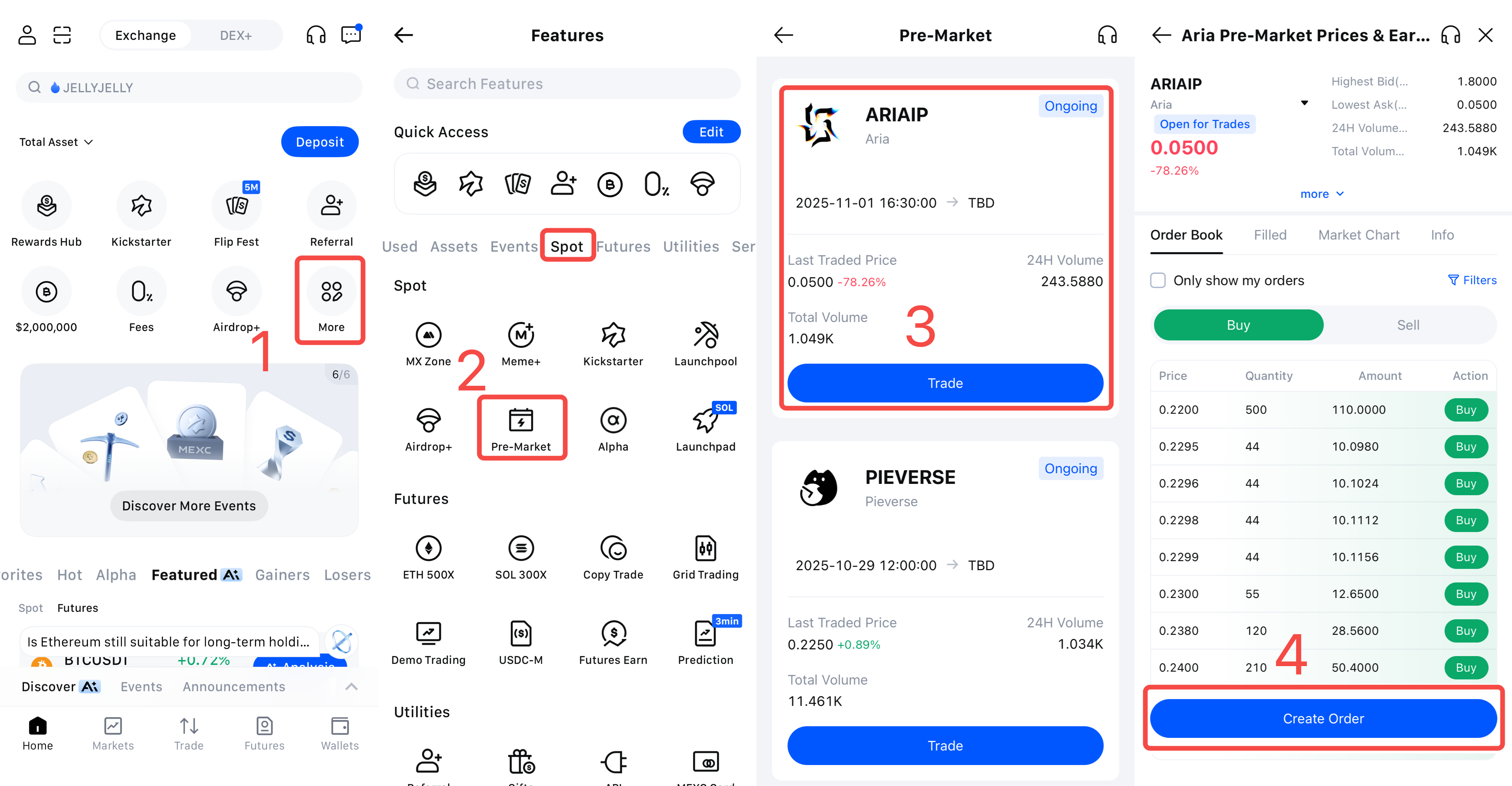 How to Buy ARIAIP on MEXC